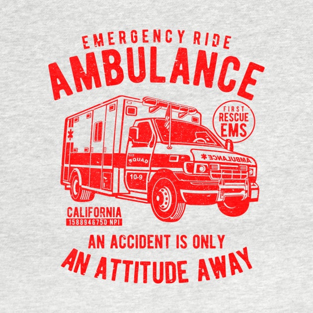 EMT Emergency Worker | Ambulance Attitude by MrWatanabe